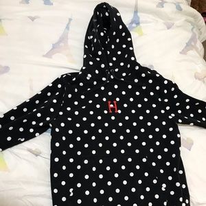 Polka dot HUF hoodie